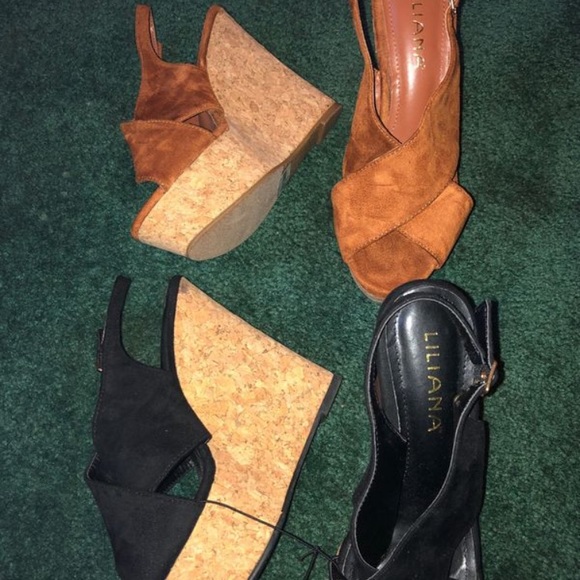 Wedge cork heels - Picture 4 of 4